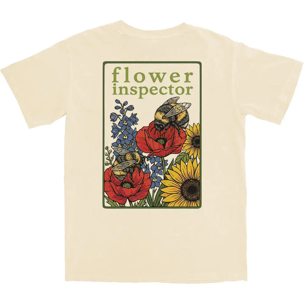 Floral Inspector Cotton Tee