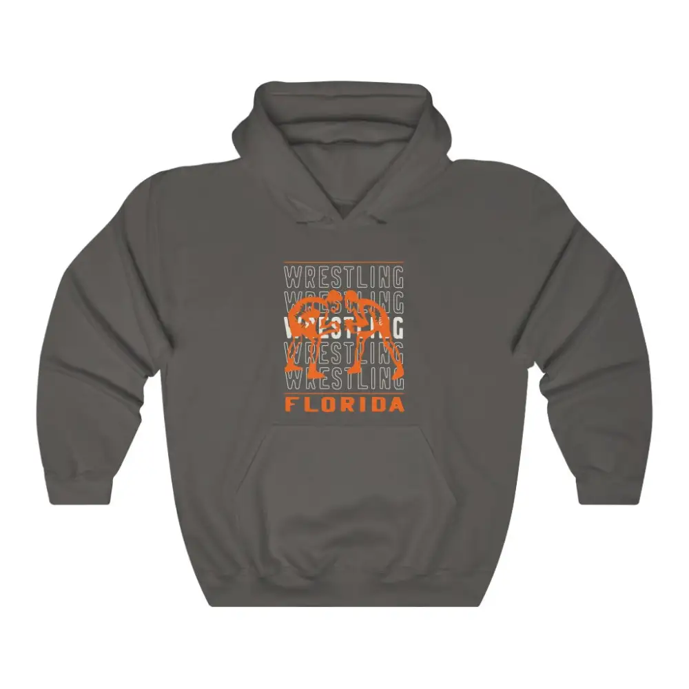 Everyday Clean Lettering Wrestling Graphic Pullover Hoodie
