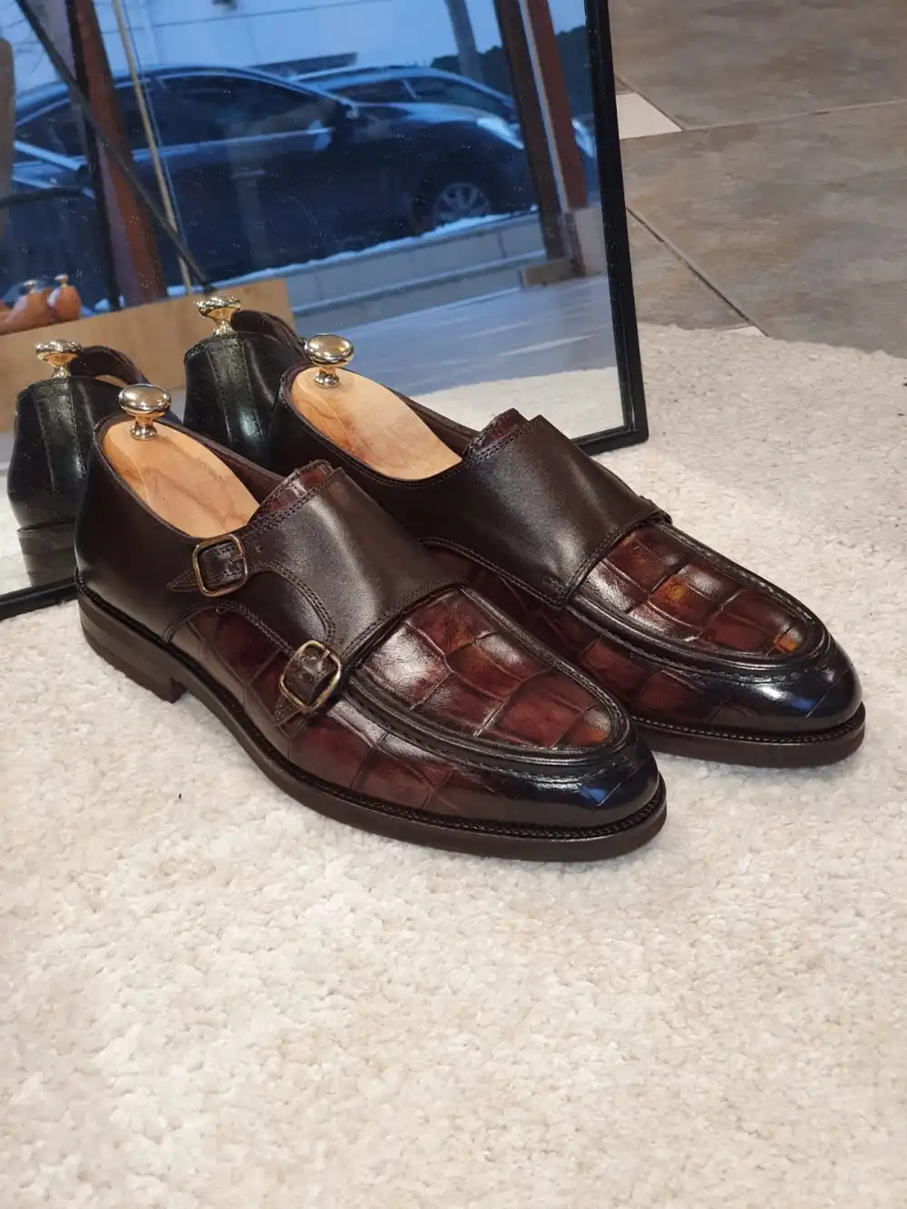 Modern Monk Strap Loafers