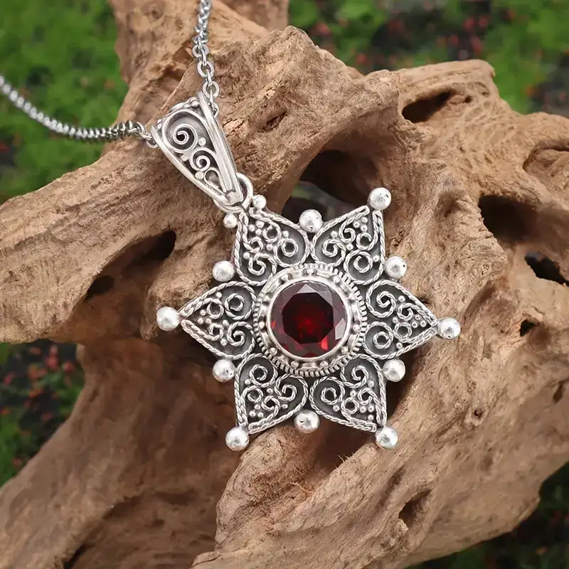Twisted Pendant Necklace