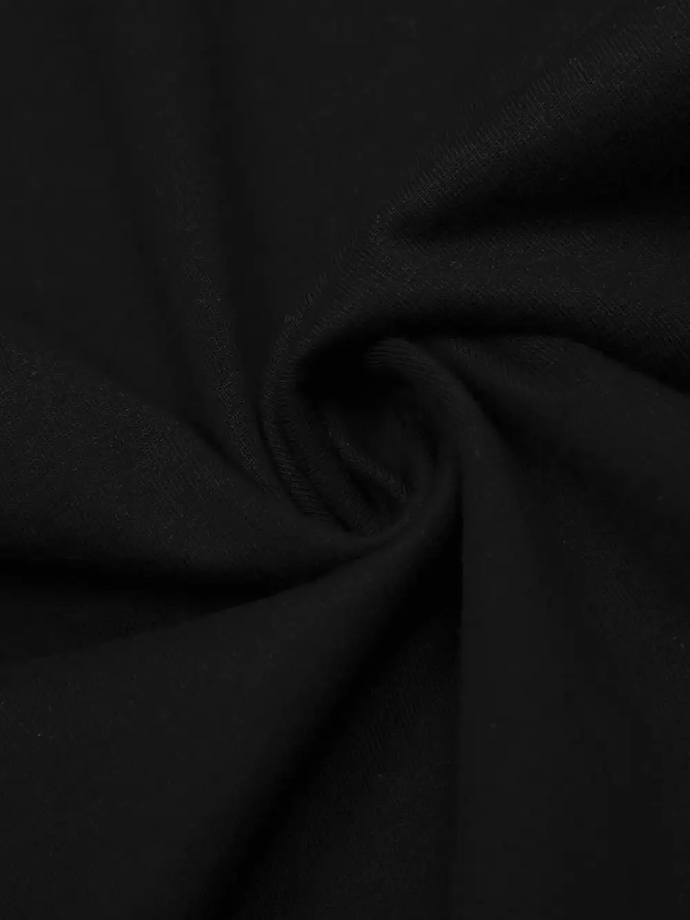 Plain Front Crew Neck Short Sleeve Tee