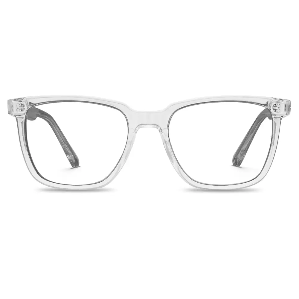 Heritage Inspired Square Full Rim Acetate Blue Light Eyewear