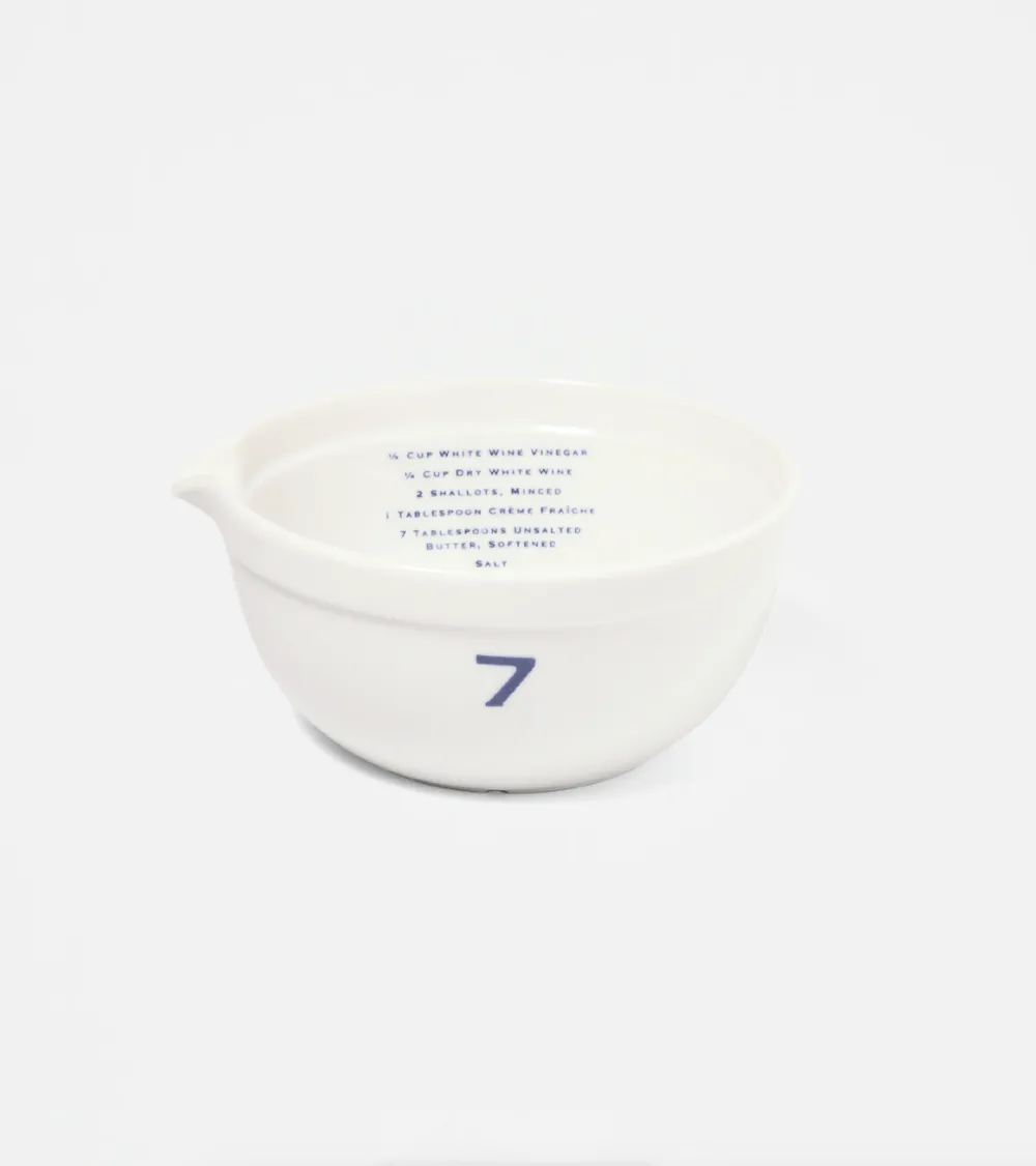 Numbers Bowl Kitchen Tableware Piece