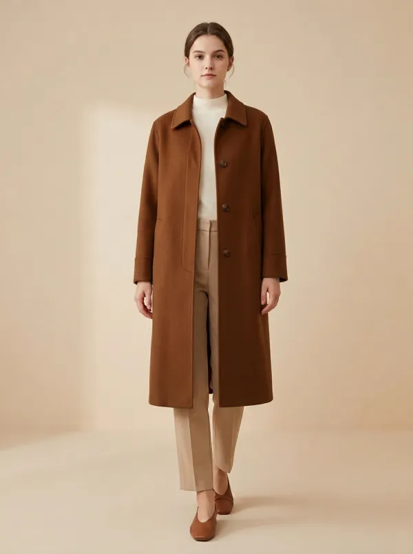 Utility Wool-Blend Outerwear Coat