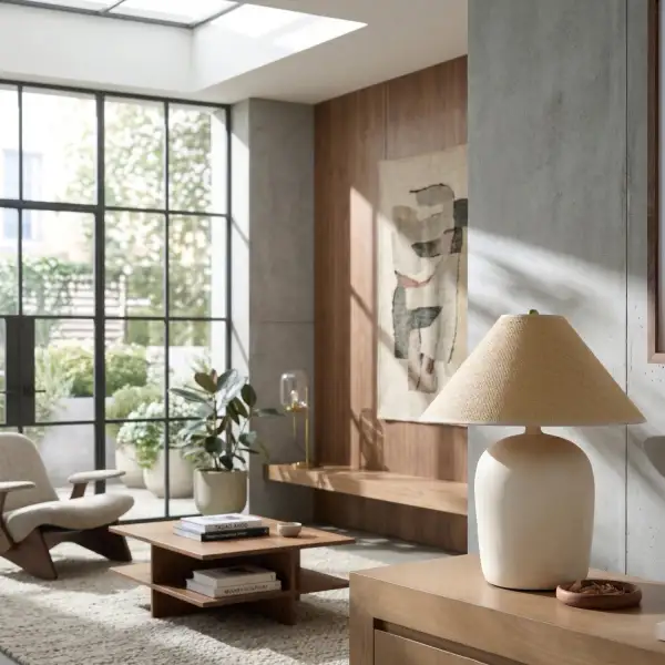 Empire Seagrass Table Lamp