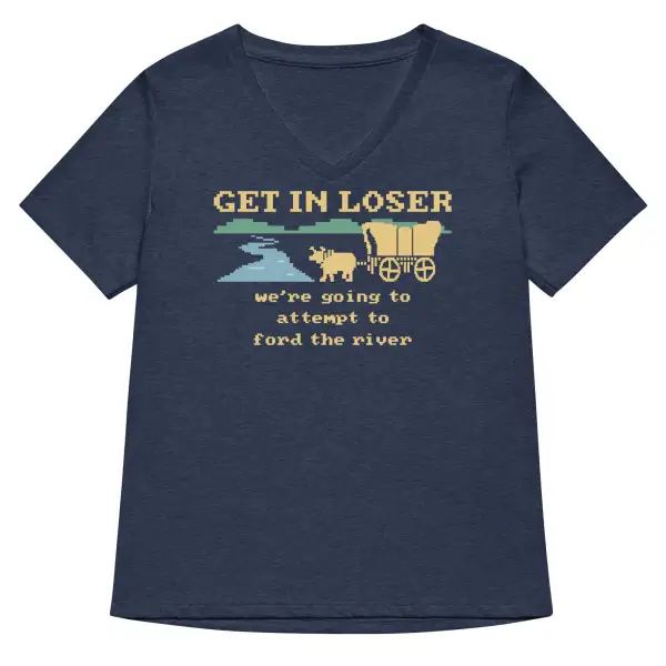 River Crossing V Neck Tee