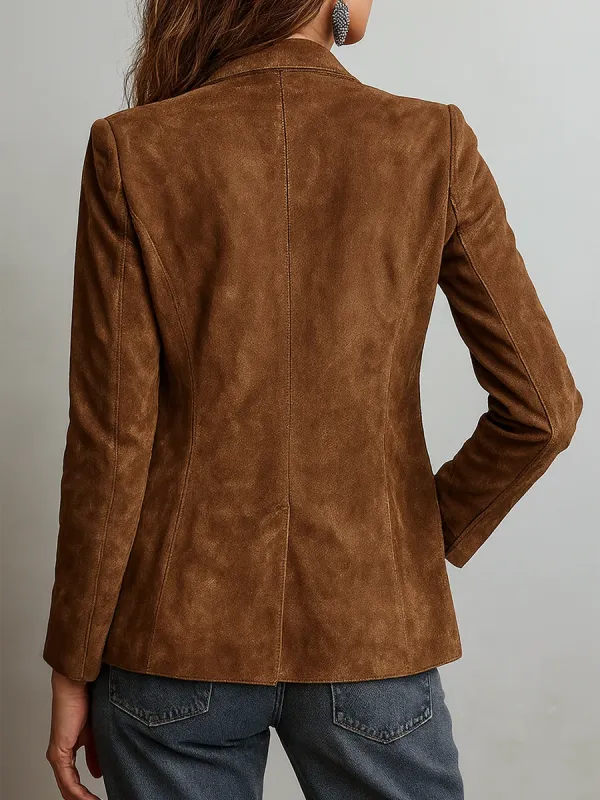 Suede Vintage Boho Jacket