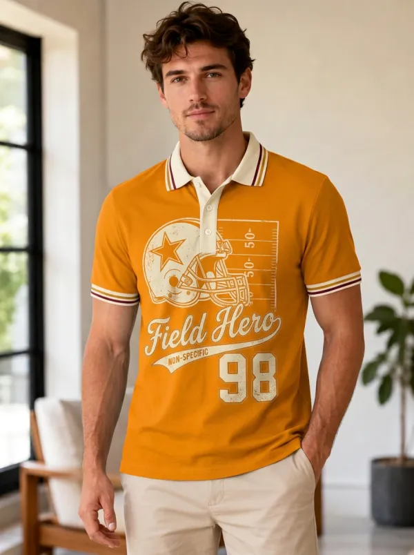 Men's Gridiron Field Hero Polo Shirt
