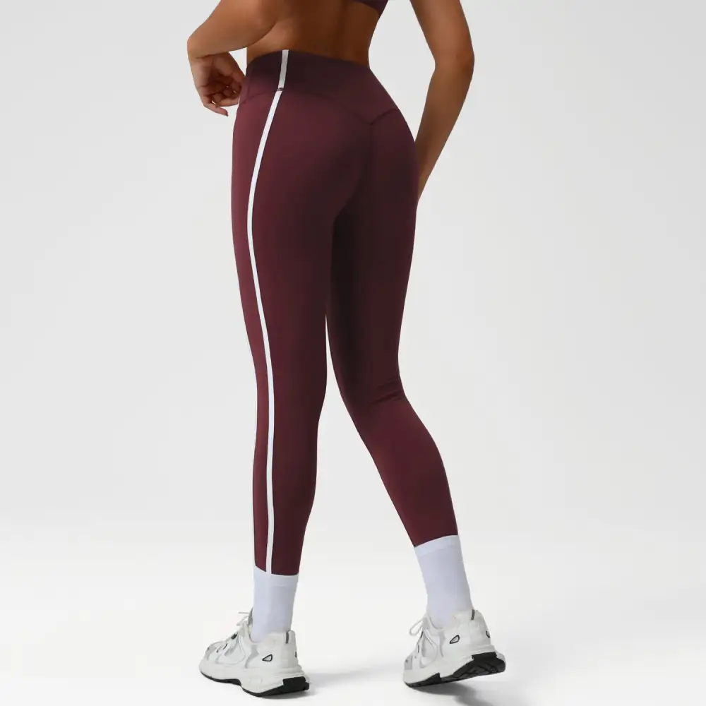 Contrast Trim Active Leggings