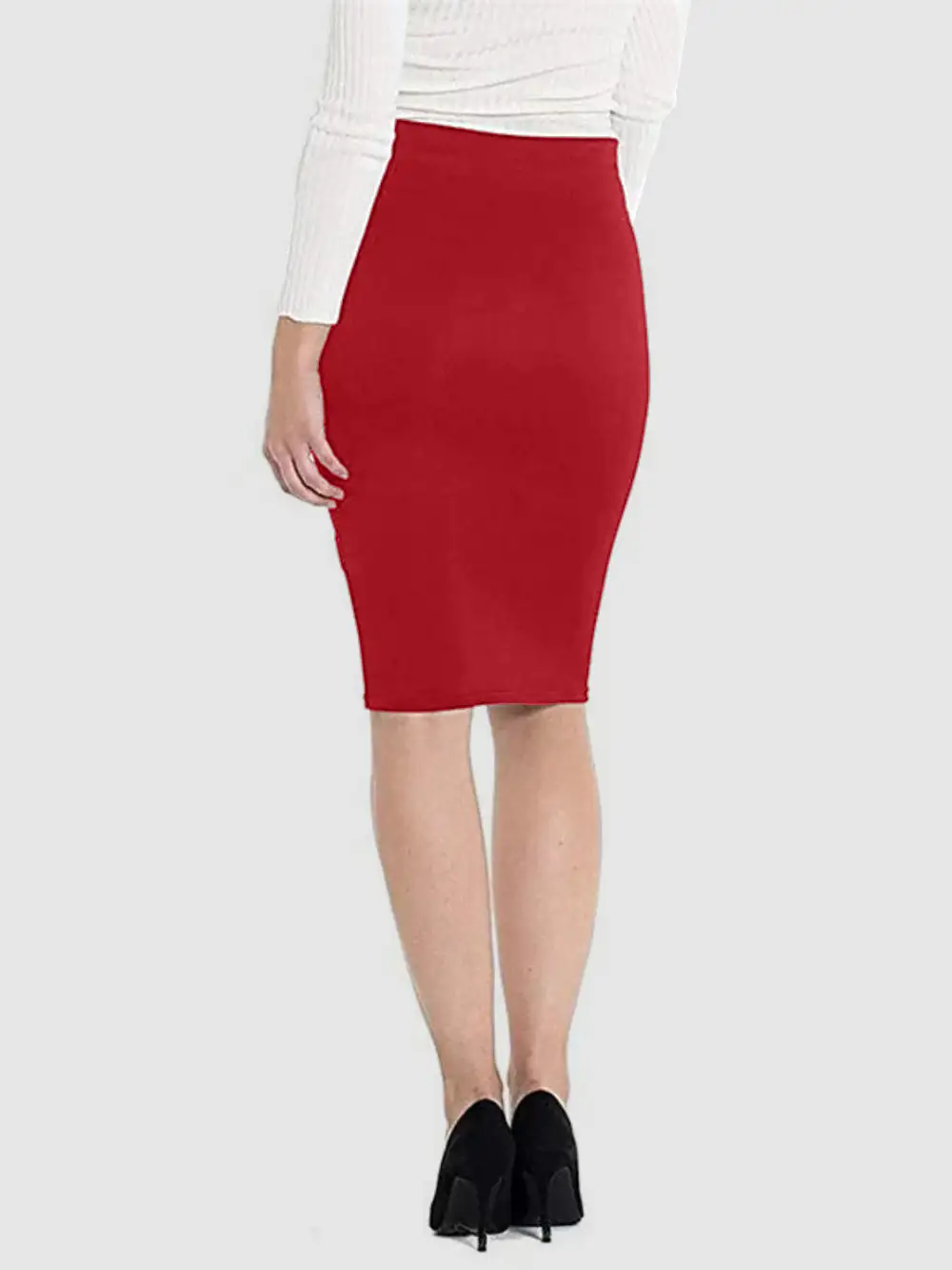 High Waist Wrap Dropship Skirt