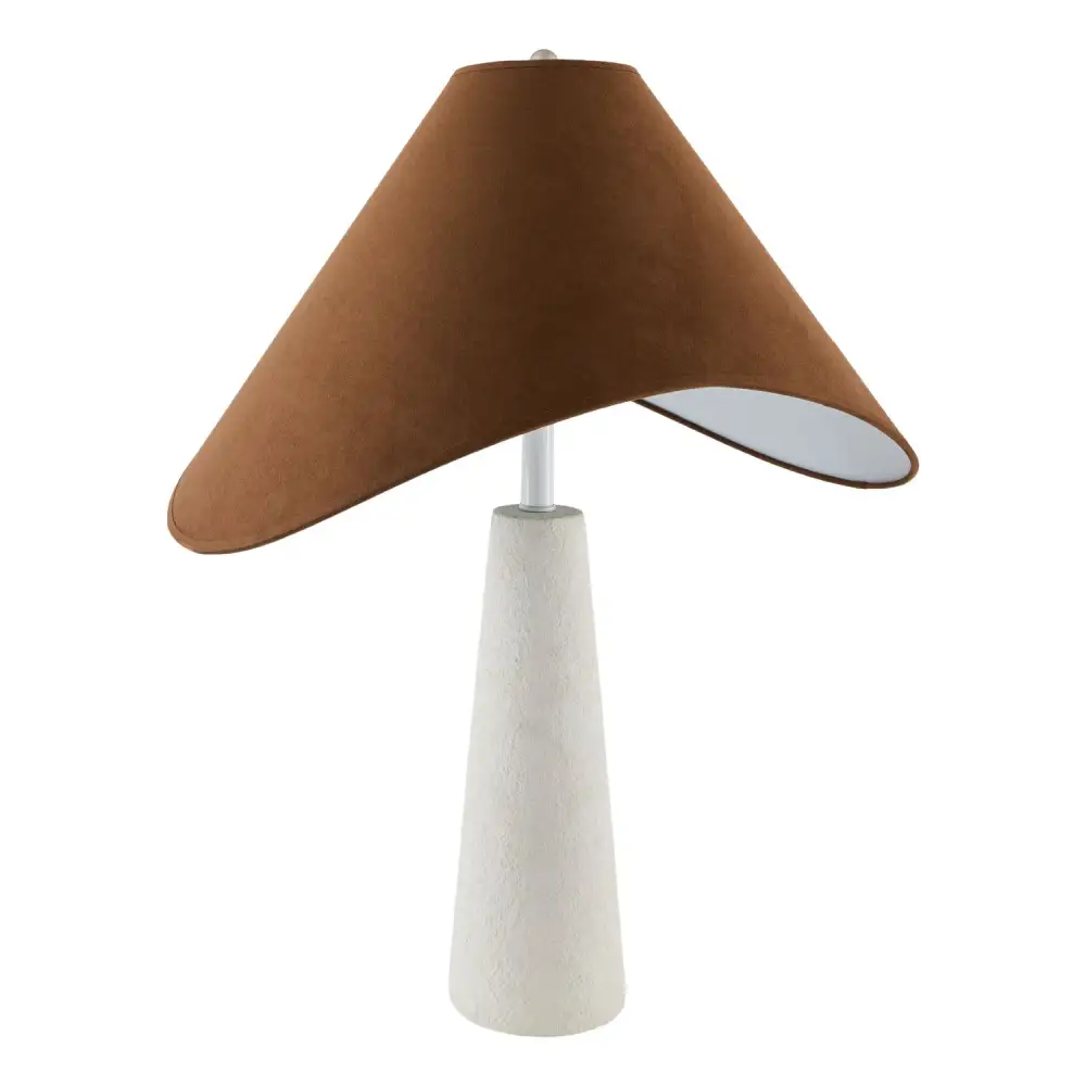 Tan Shade Table Lamp