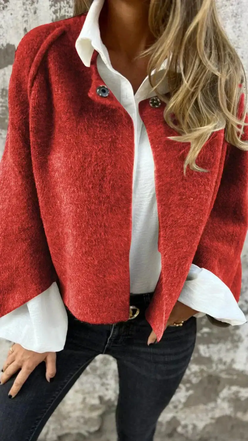 Wool Tailored Cardigan
