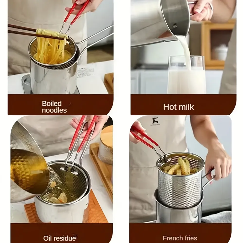 Household Deep Fryer Strainer