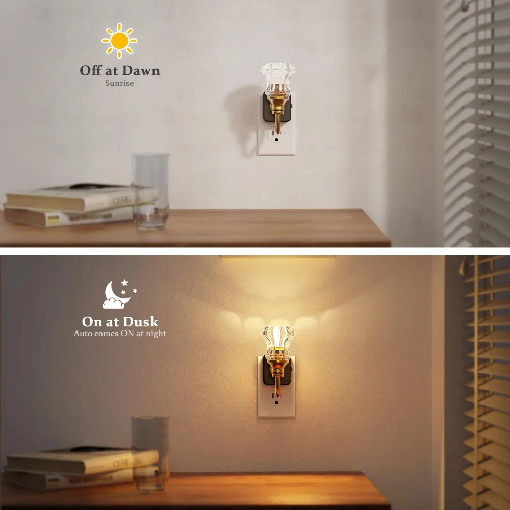 Floral Plug-In Night Light