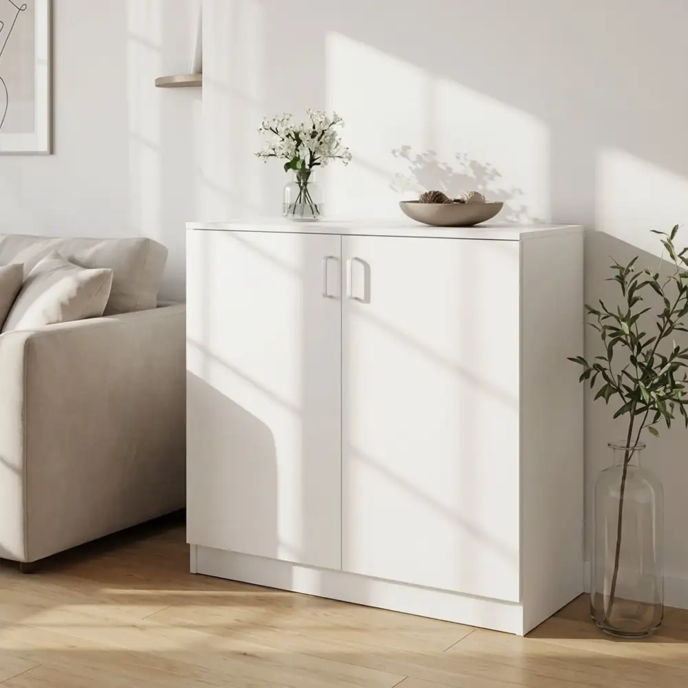 Compact Double Door Utility Cupboard