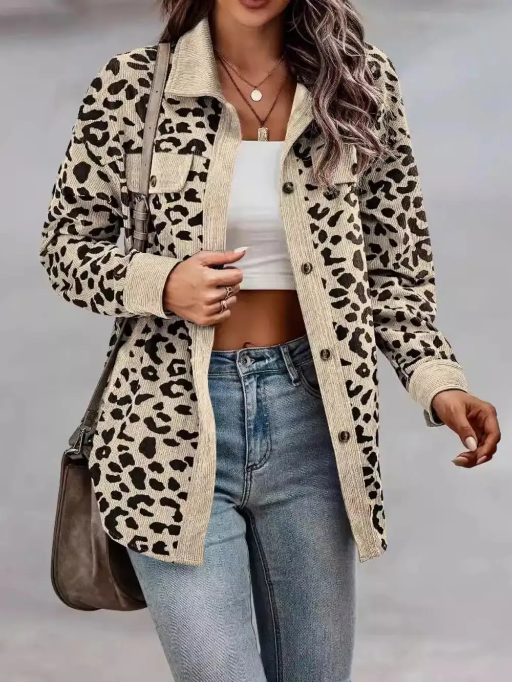 Full Size Zip Up Zebra Print Bomber Jacket