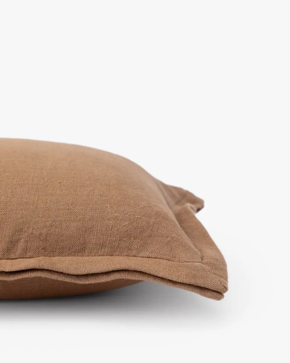 Solid-Textured Linen Pillow Cover