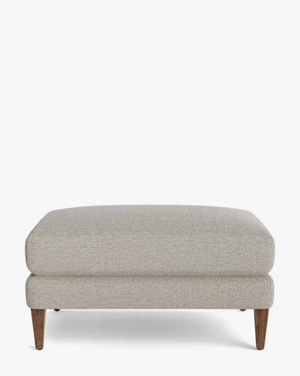 Modern Oak Ottoman