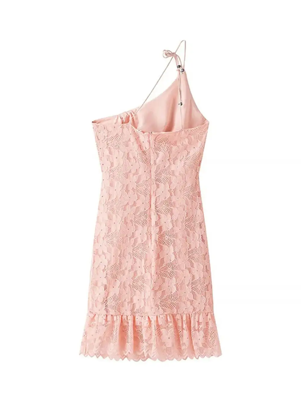 Finish Lace Mini Dress