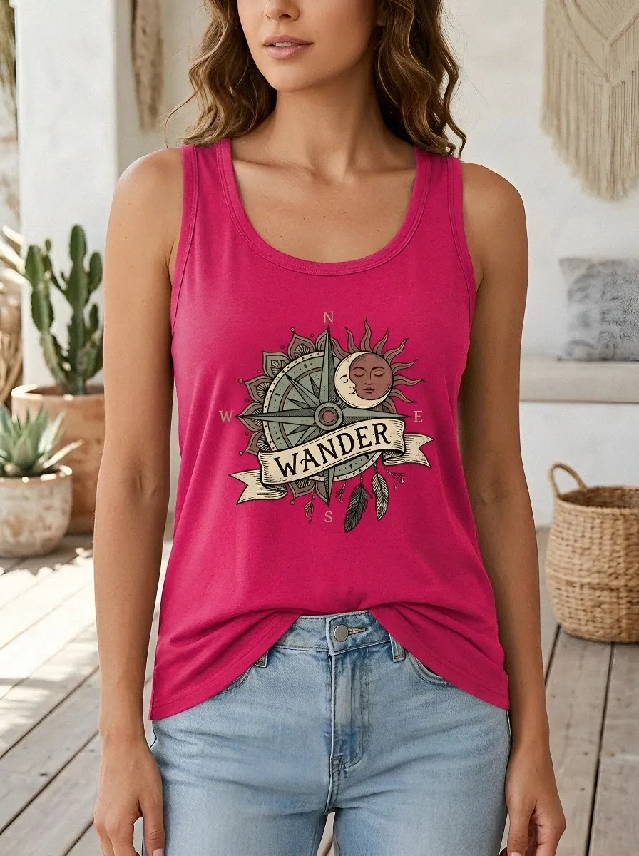 Wander Travel Lover Tank Top