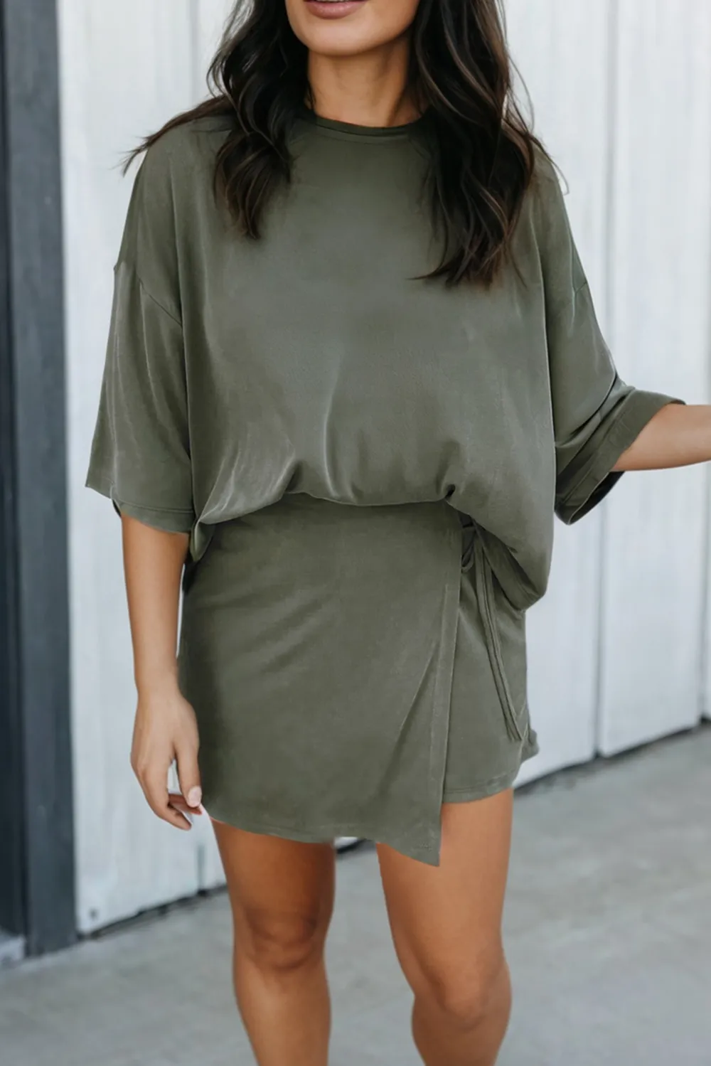 Mini Wrap Women's Casual Skirt