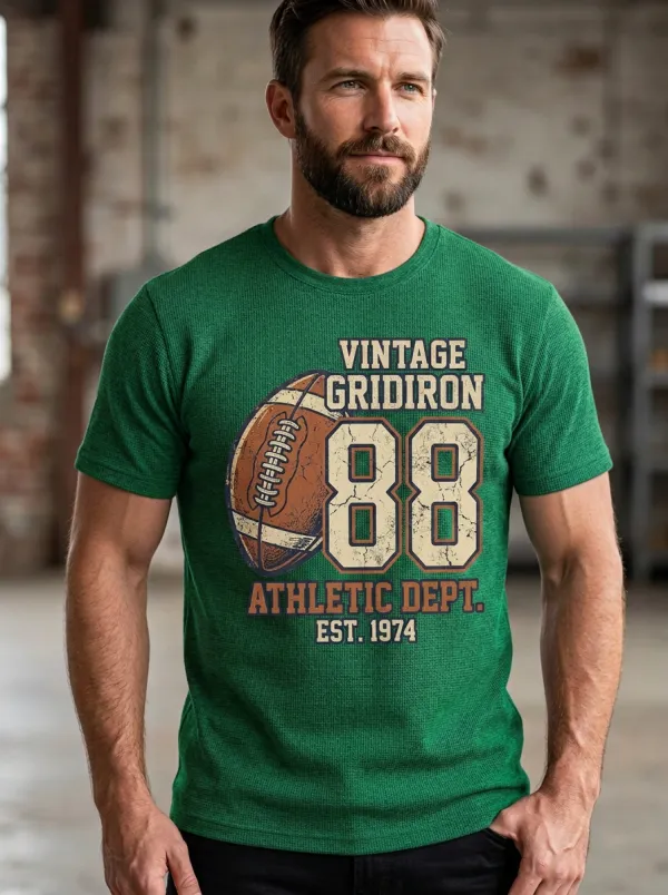 Men's Classic Gridiron Vintage T-Shirt