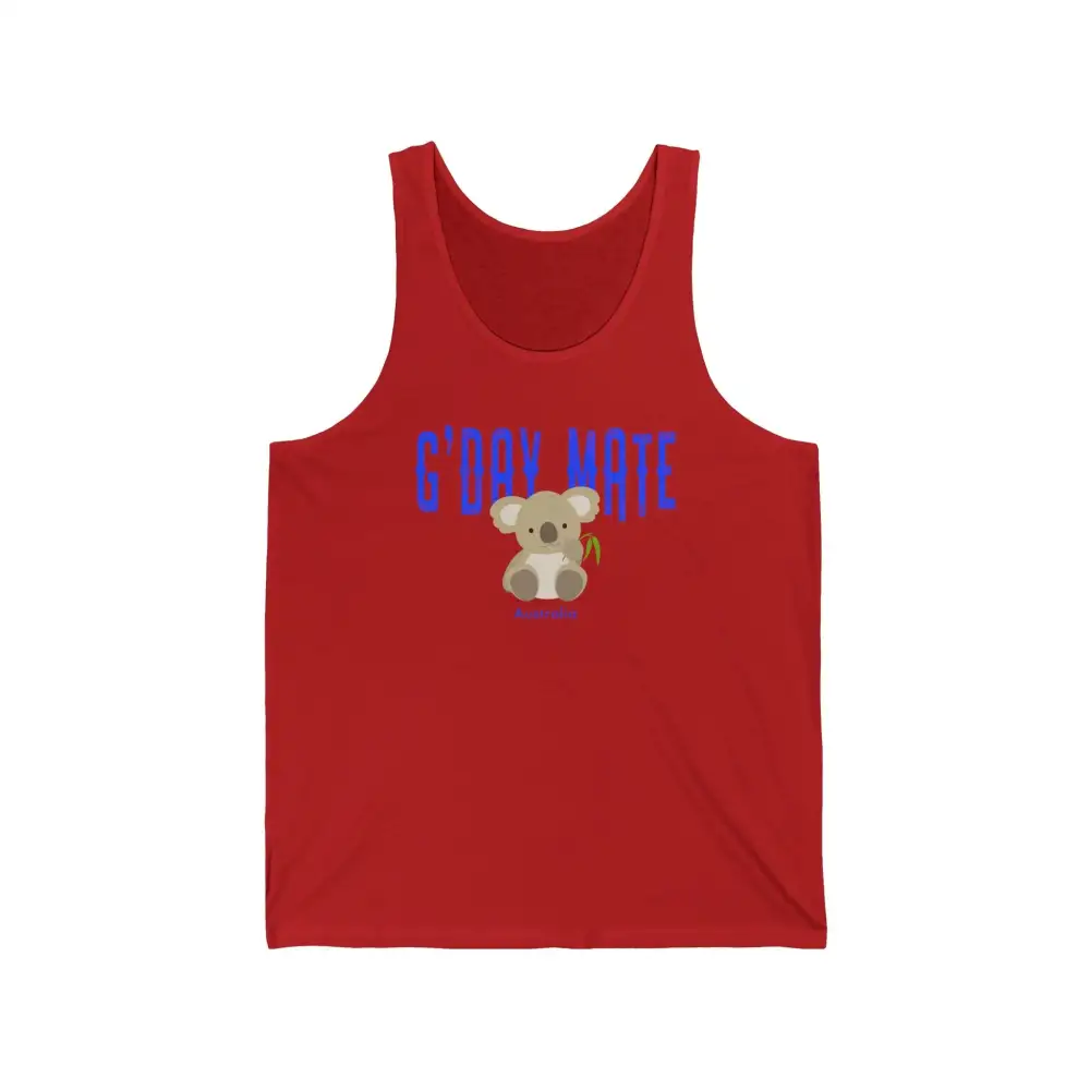 Koala Travel Graphic Tank Top
