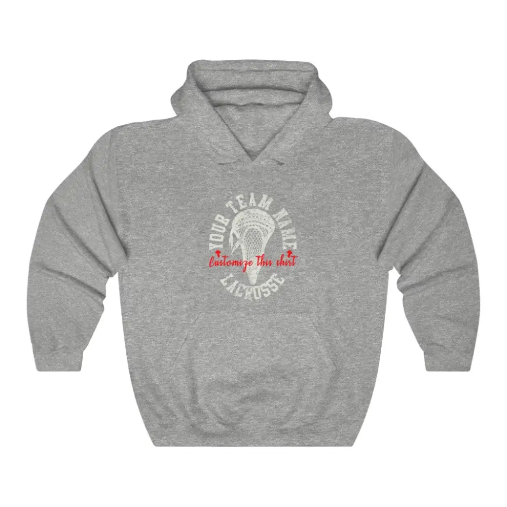 Vintage Lacrosse Stick Head Hoodie