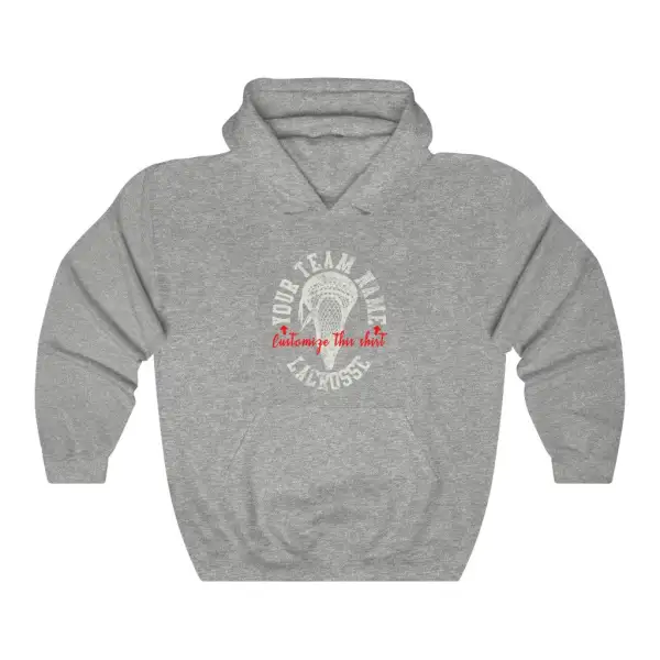 Vintage Lacrosse Stick Head Hoodie
