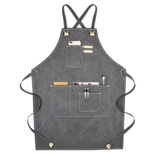 Everyday Canvas Cotton Strap Crossback Kitchen Work Apron