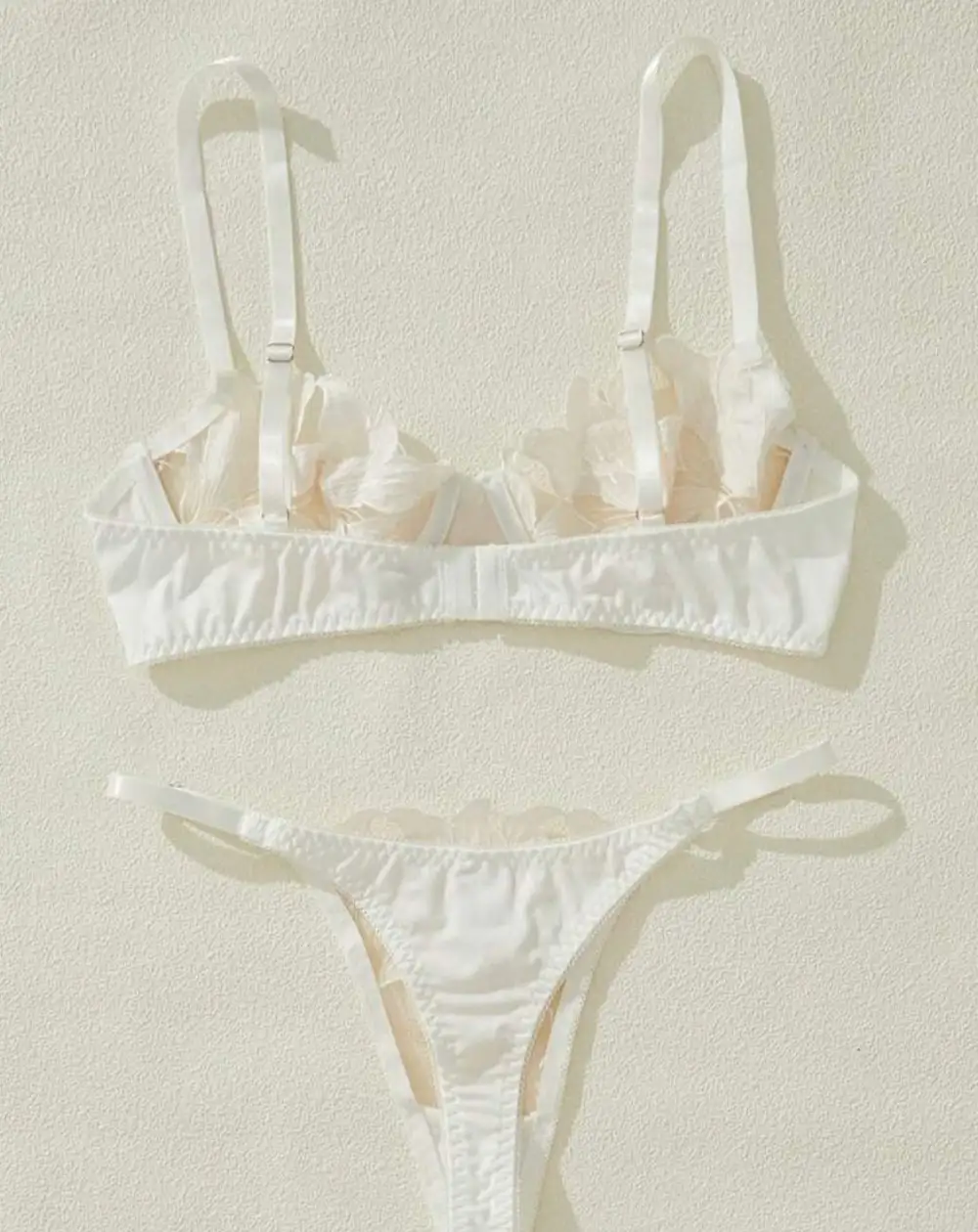 Modern Embroidered Lingerie Set