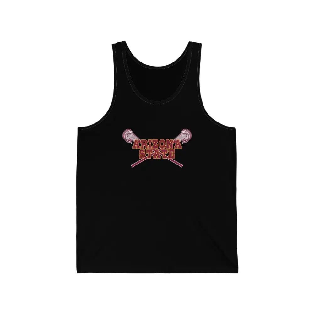 Arizona State Lacrosse LAX Sticks Tank Top