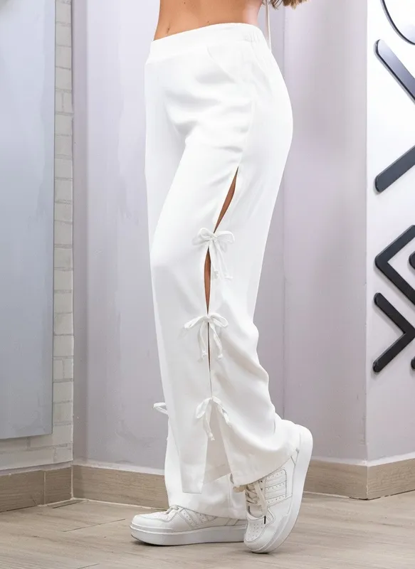 Soft Draped Wide Leg Pants