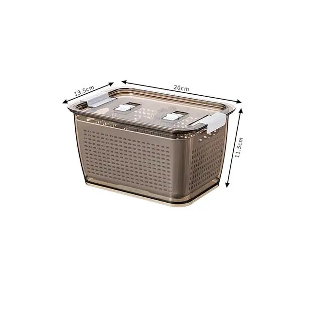 Adjustable Stackable Drawer Kitchen Storage Organizer