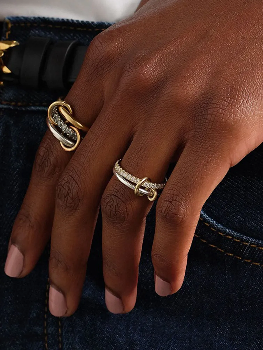 Clara Double Layer Diamond Ring