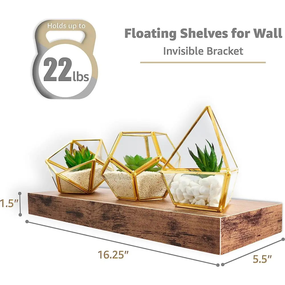 Rustic Floating Shelf