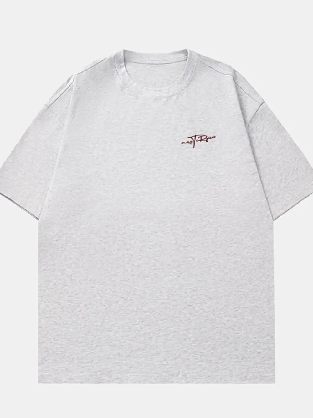 Loose Fit Crew Neck Half Sleeve Tee