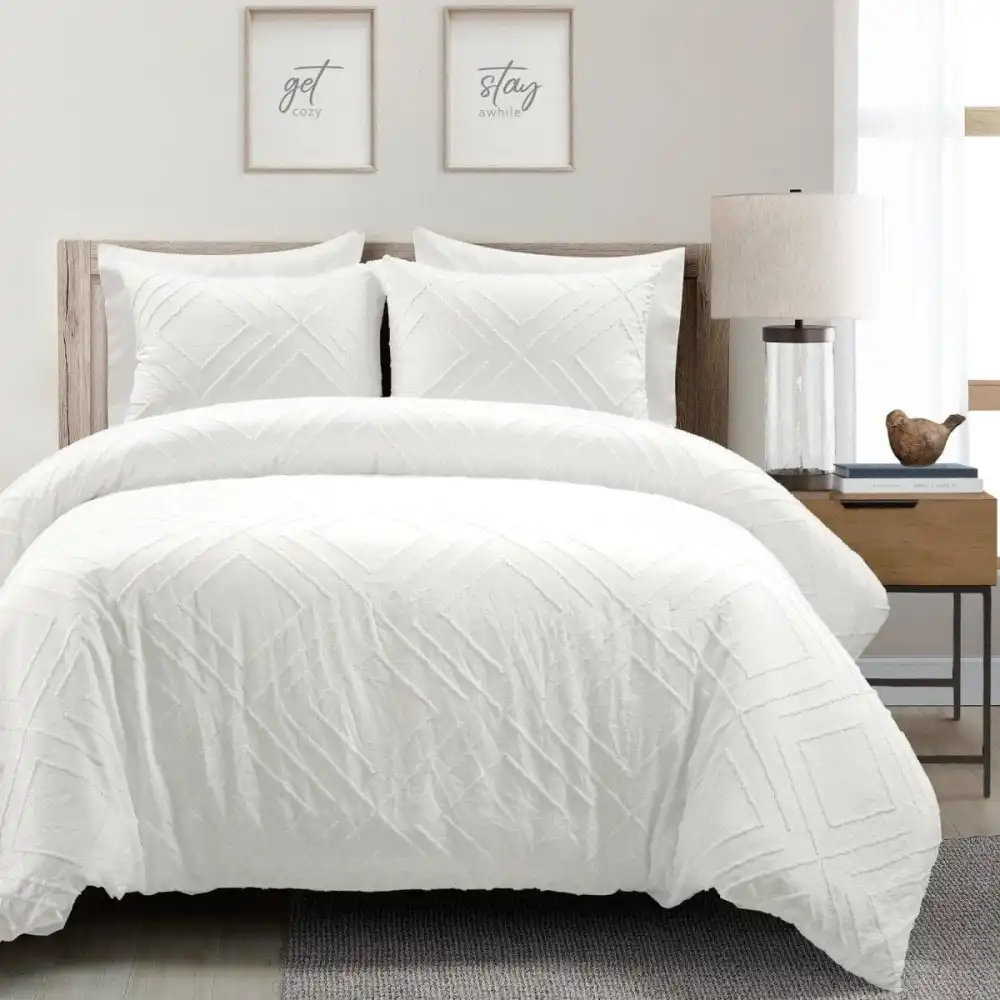 Jacquard Duvet Cover Bedding Set