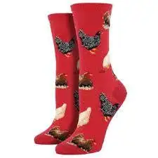Textured Animal-Motif Cotton Crew Socks