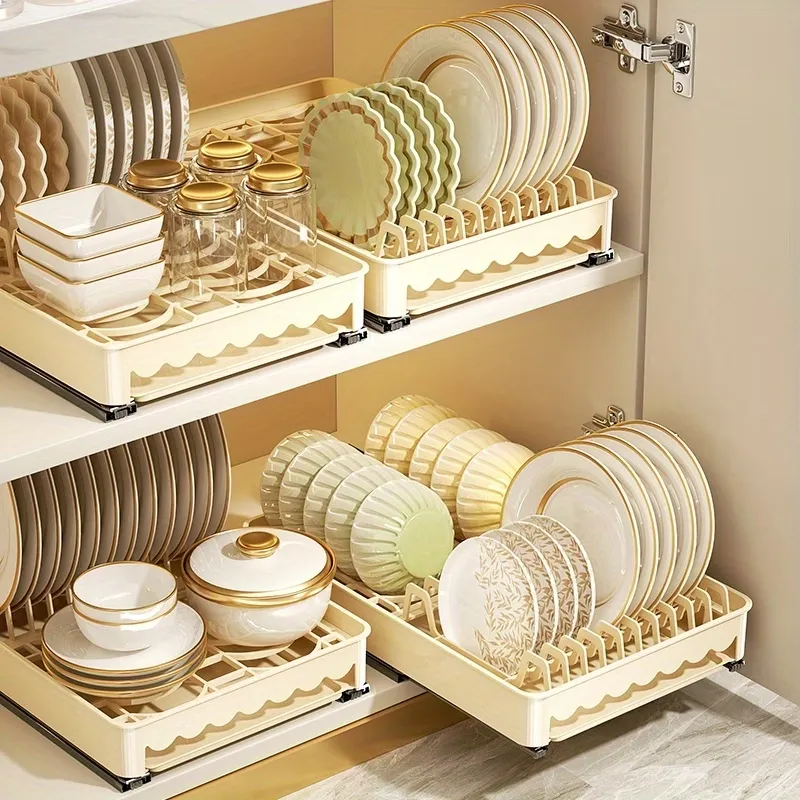 Space-Saving Dish Rack