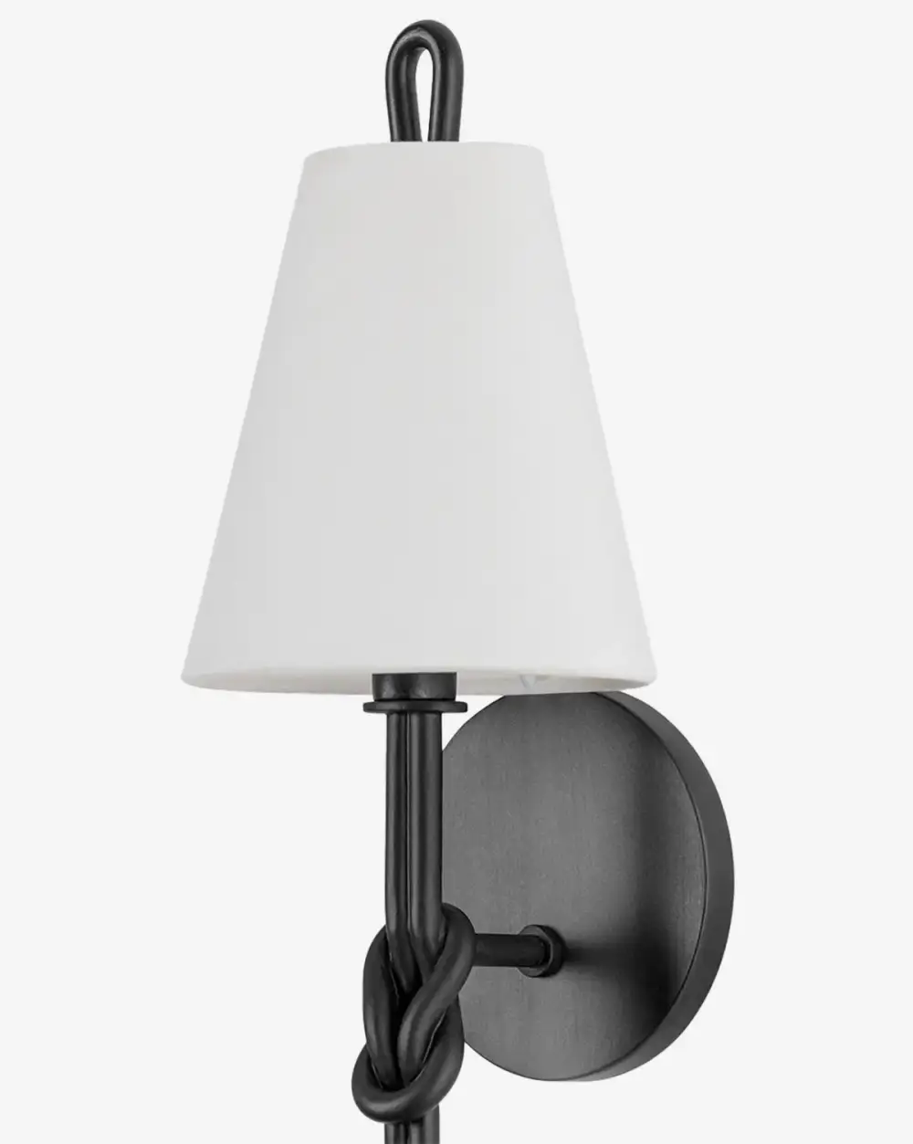 Contemporary Linen Wall Sconce