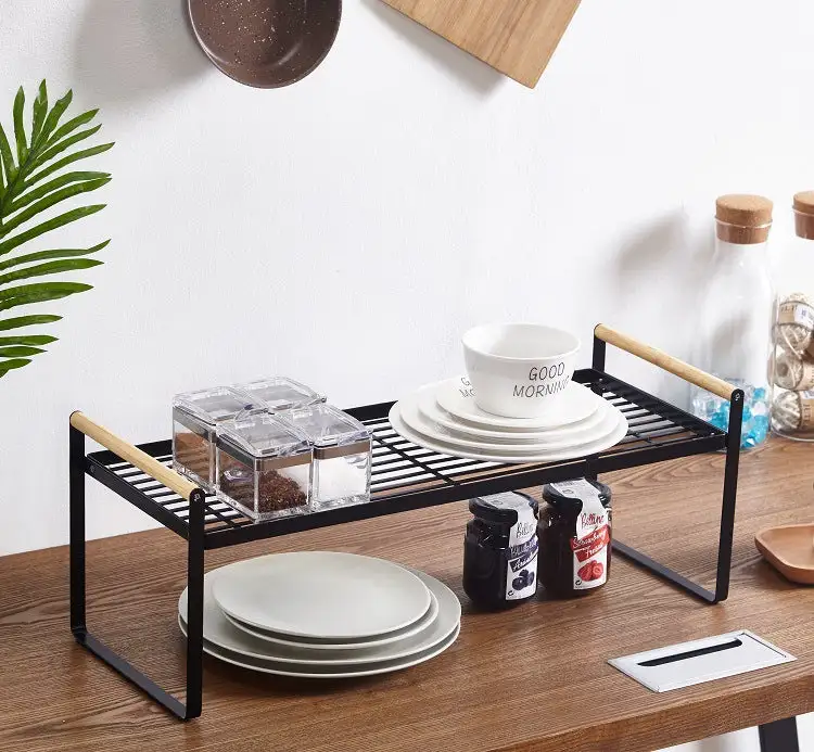 Black Countertop Display Riser