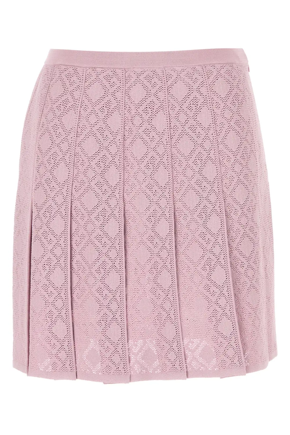 Refined Viscose-Blend Viscose Skirt