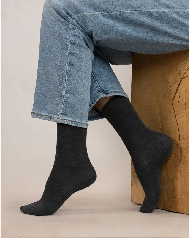 Cotton Wrap Velvet Socks