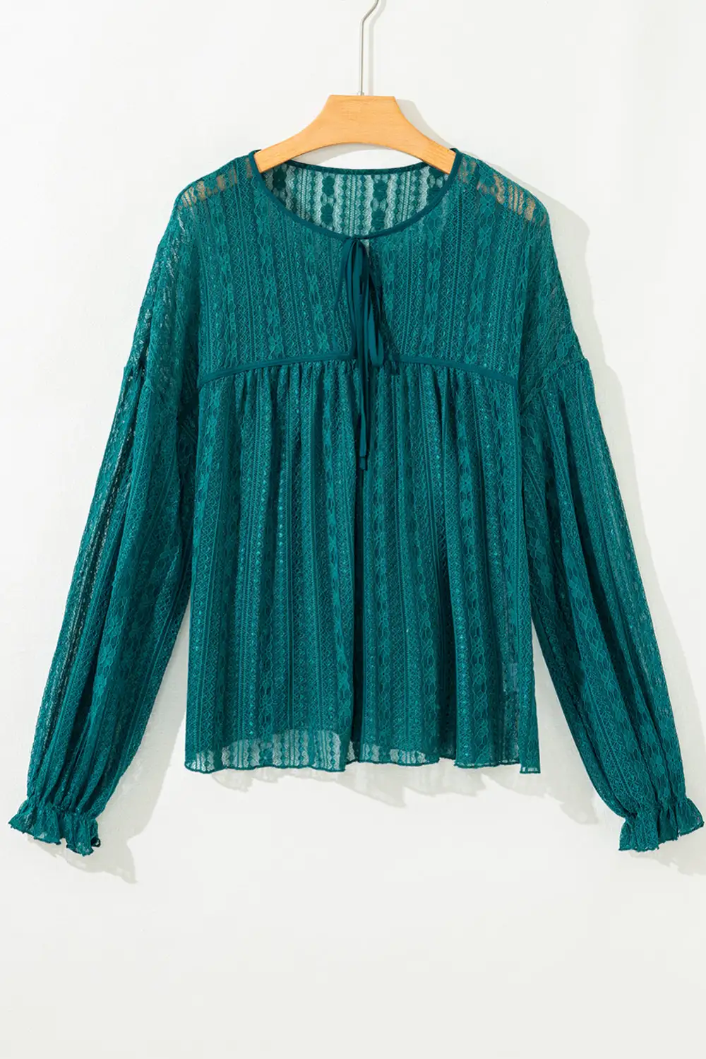 Lace Trim Blouse