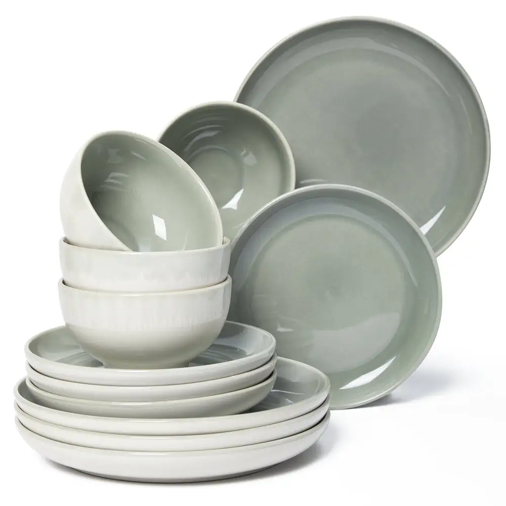 Handcrafted Reactive Glaze Dinnerware Set