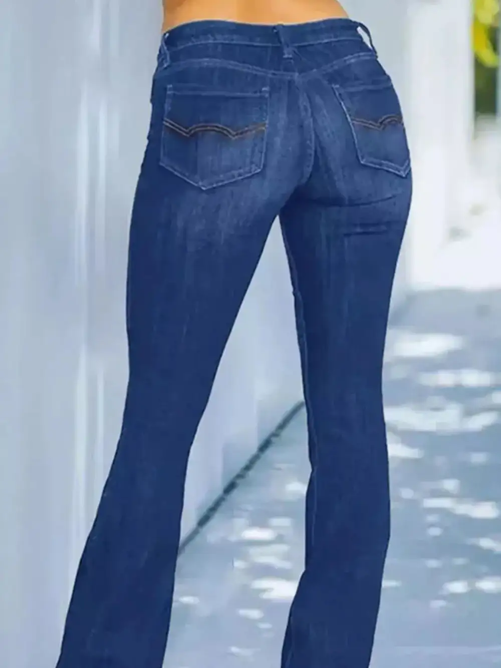Tailored Casual Denim Jeans