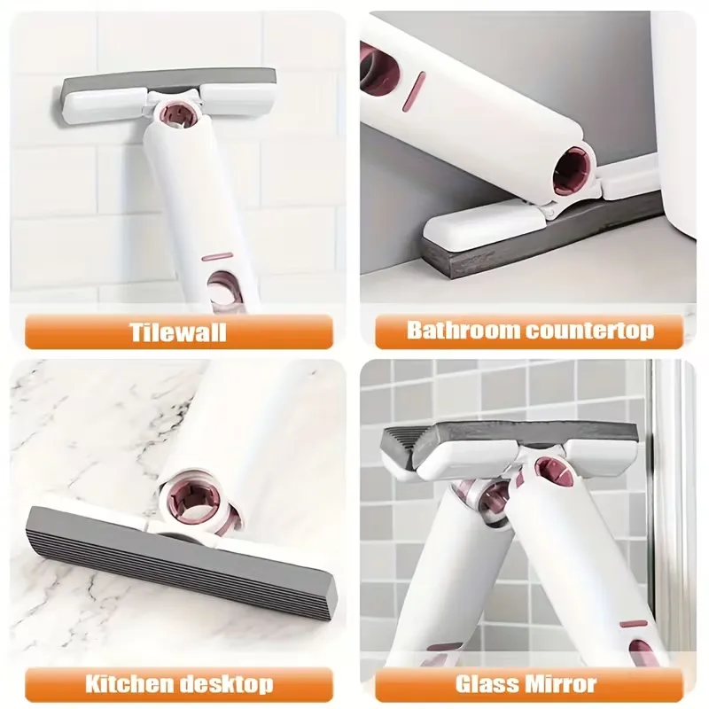 Cleaning Mop for Streak-Free Glass & Smooth Surfaces