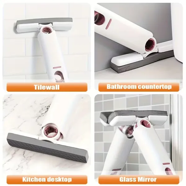 Cleaning Mop for Streak-Free Glass & Smooth Surfaces