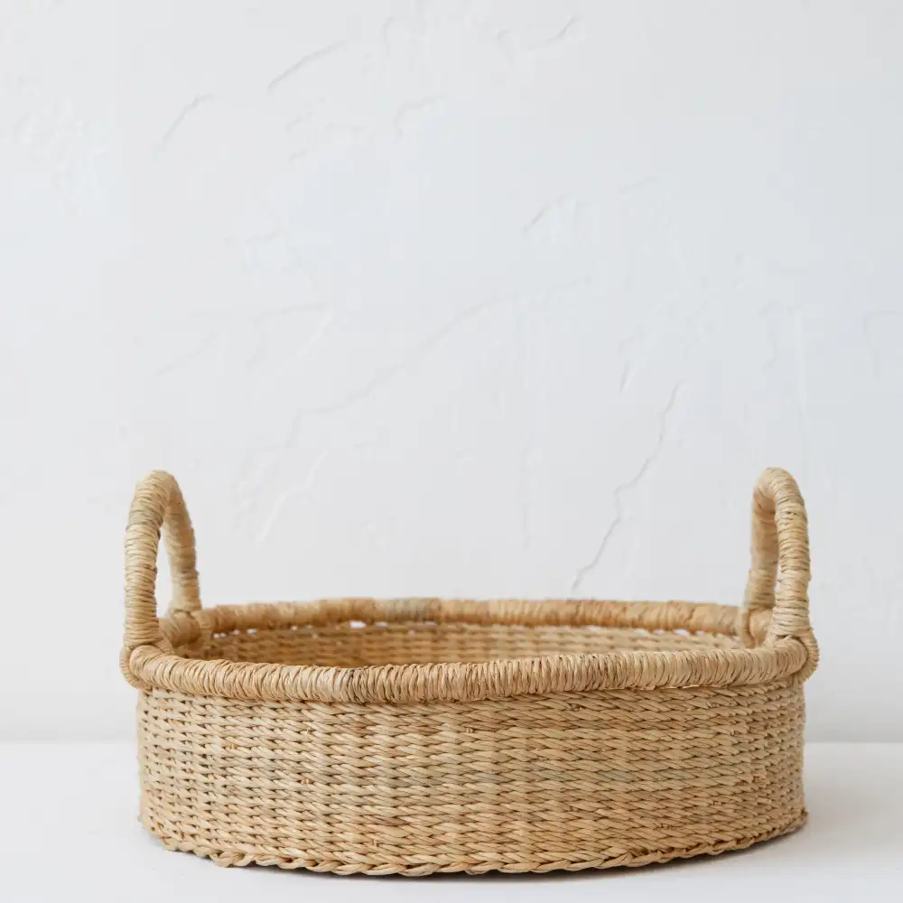 Woven Round Basket